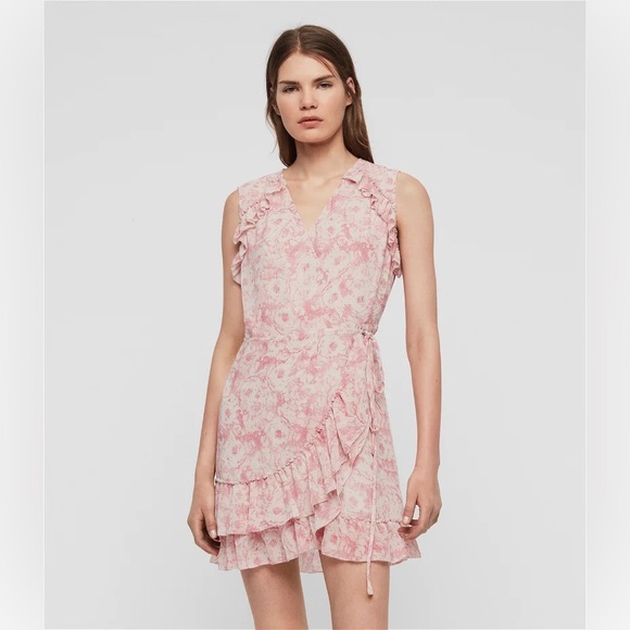 ALLSAINTS ~ Priya Rosa Dress - Picture 3 of 7